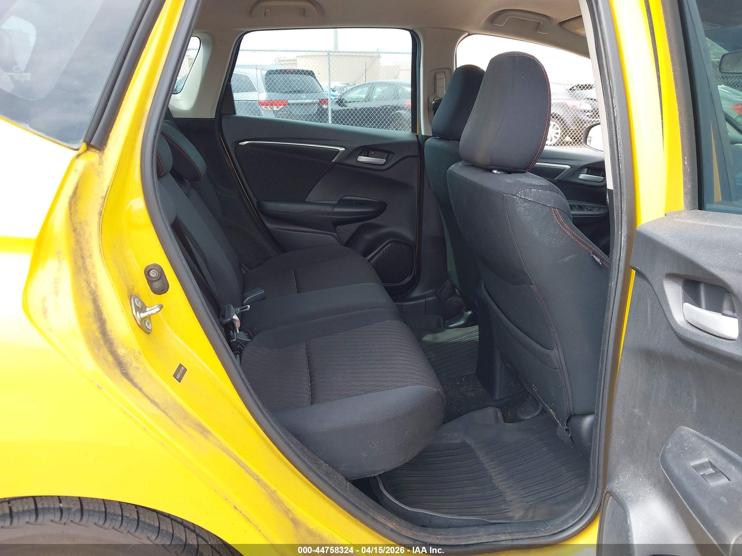 2018 Honda Fit Sport Желтый vin: 3HGGK5H75JM703486