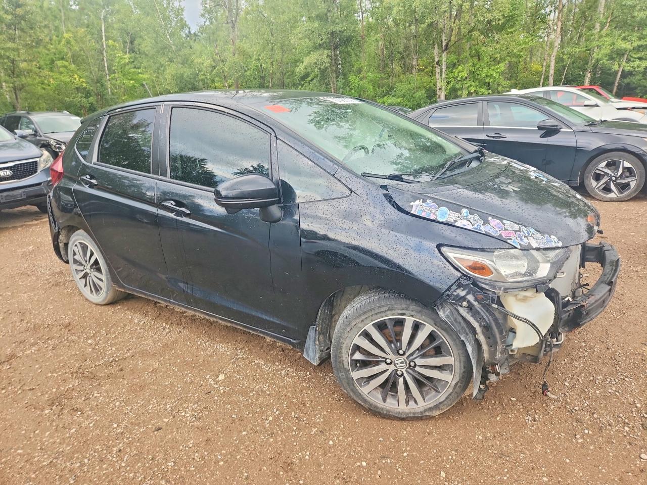 2015 Honda Fit Ex Black vin: 3HGGK5H80FM105340