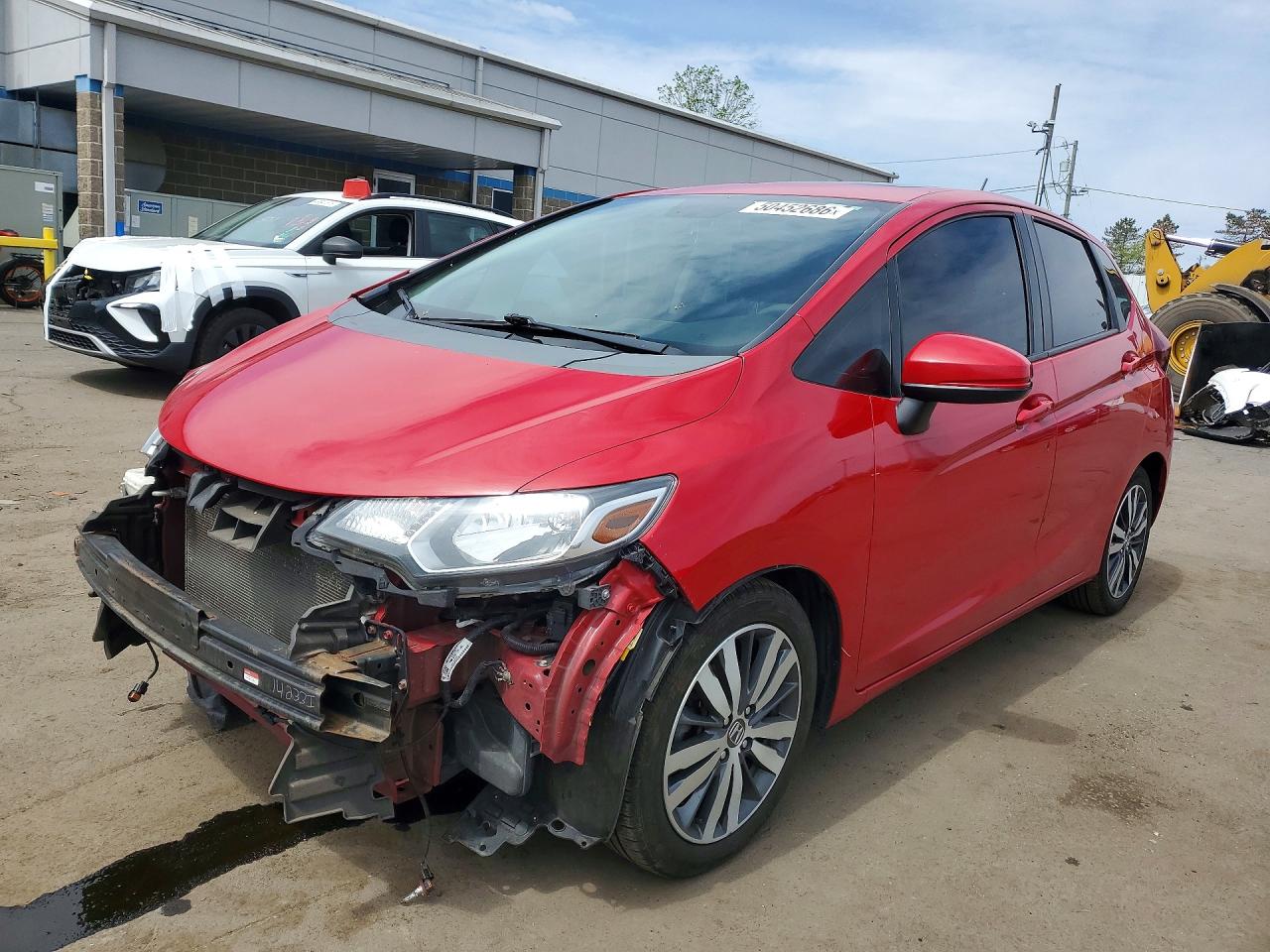 2015 Honda Fit Ex Красный vin: 3HGGK5H80FM702875