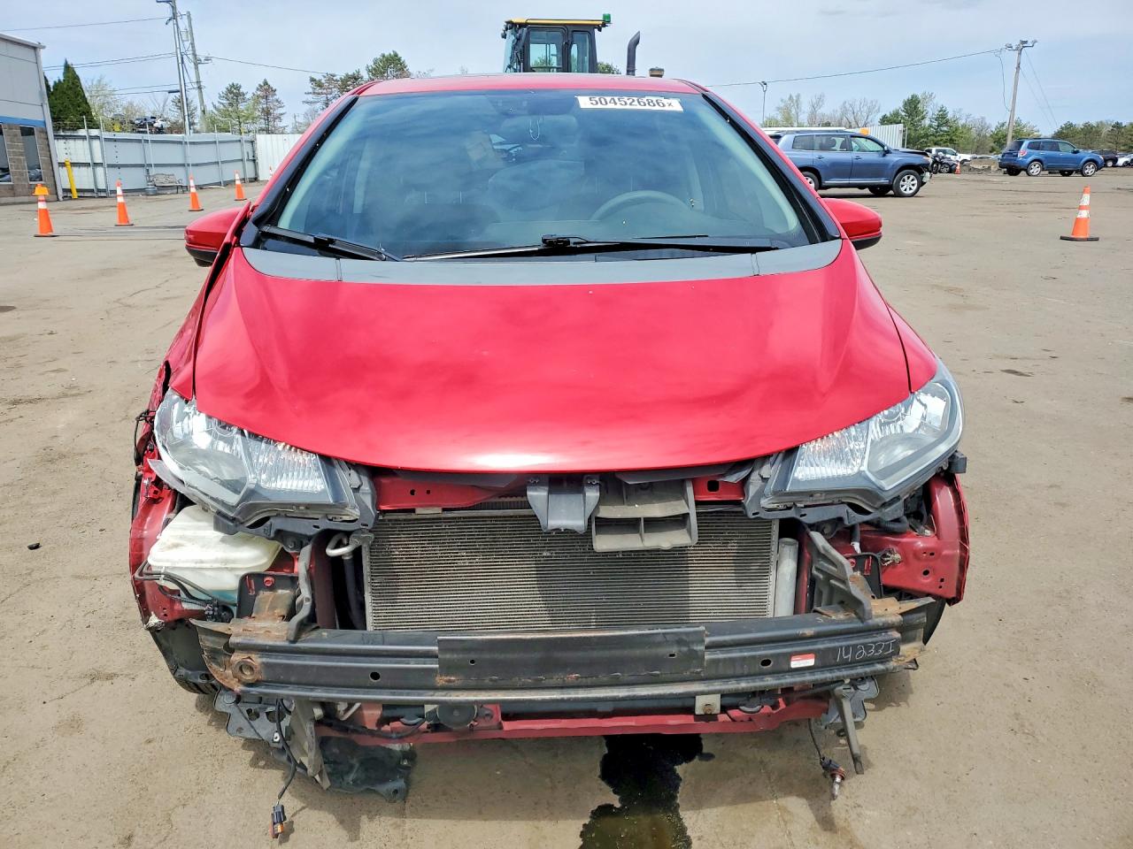 2015 Honda Fit Ex Красный vin: 3HGGK5H80FM702875