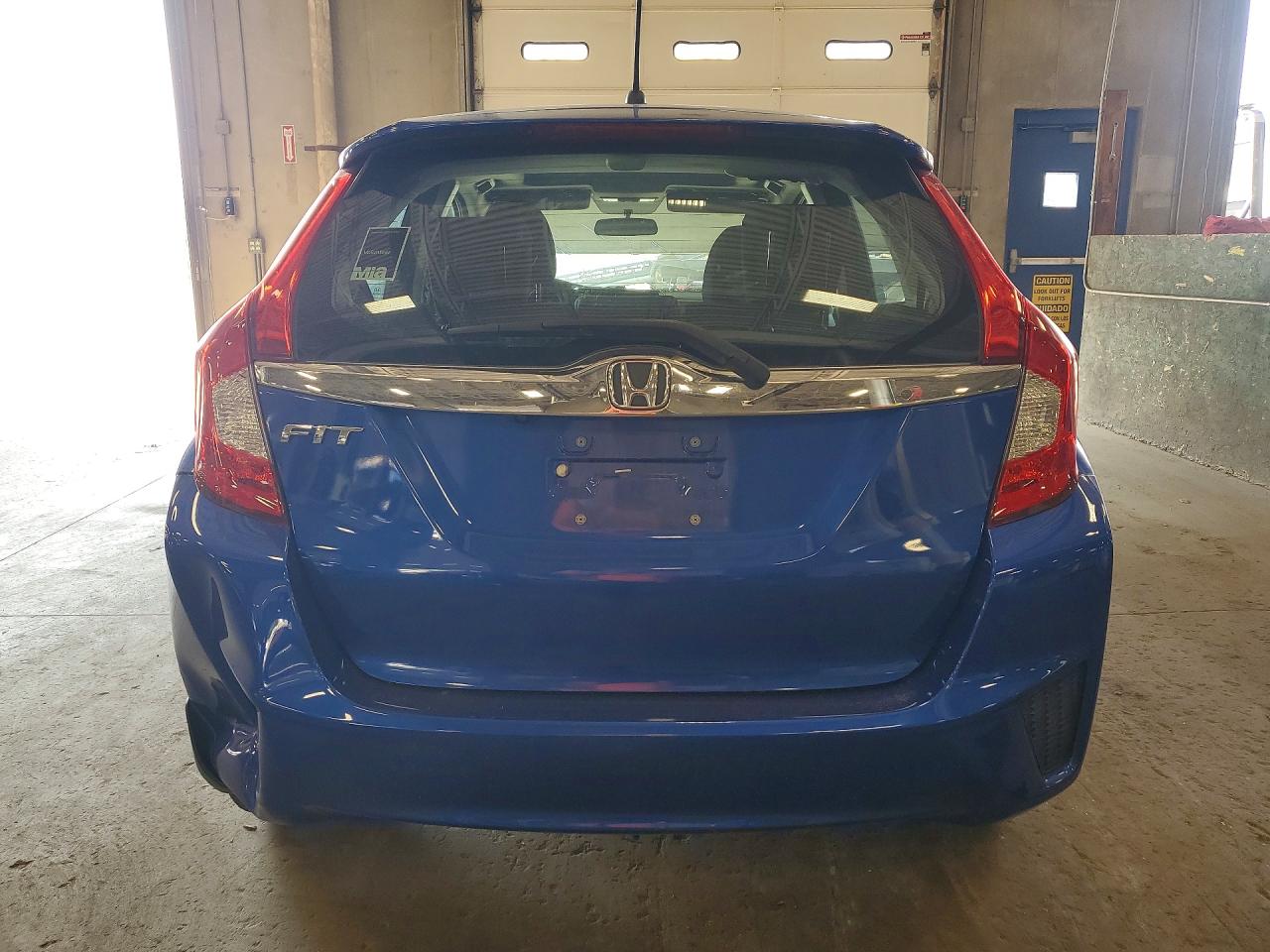 2015 Honda Fit Ex Blue vin: 3HGGK5H80FM715755