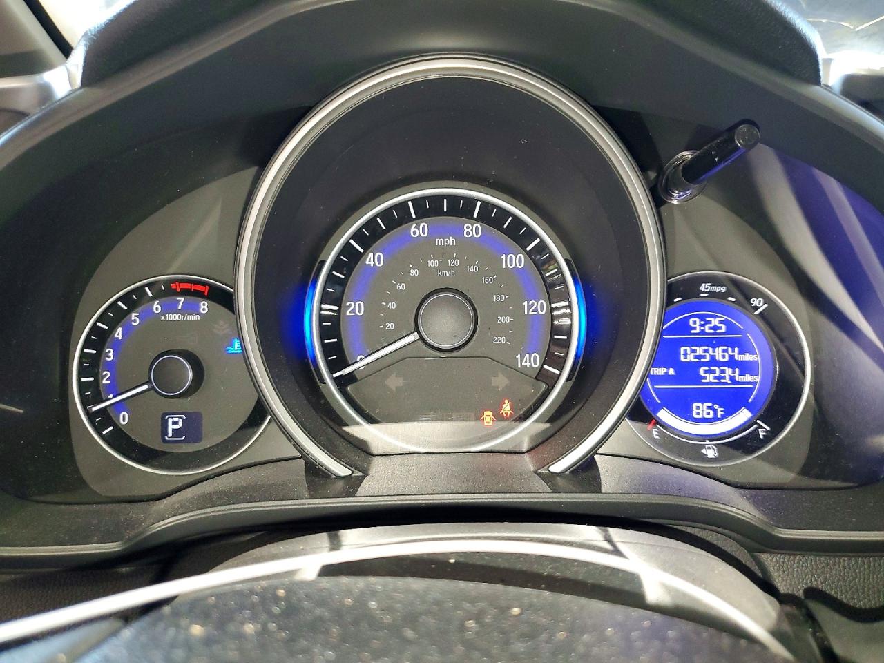 2015 Honda Fit Ex Blue vin: 3HGGK5H80FM715755