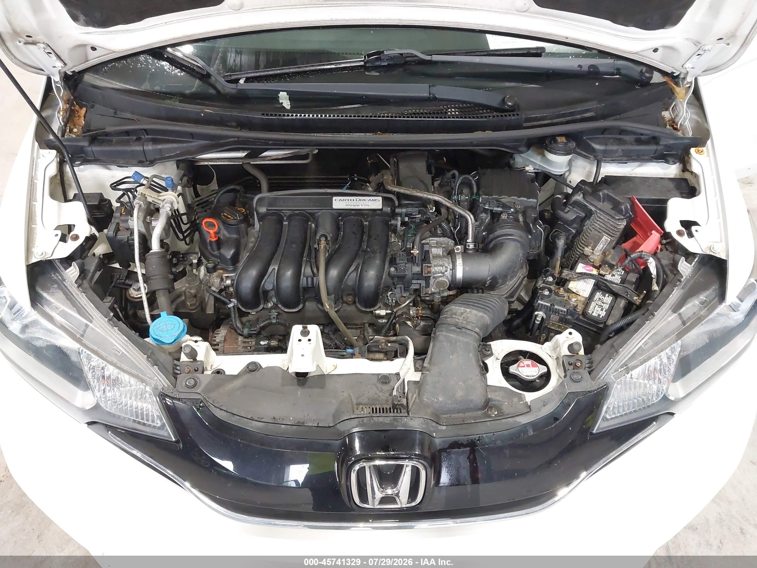 2015 Honda Fit Ex/ex-l Белый vin: 3HGGK5H80FM717747