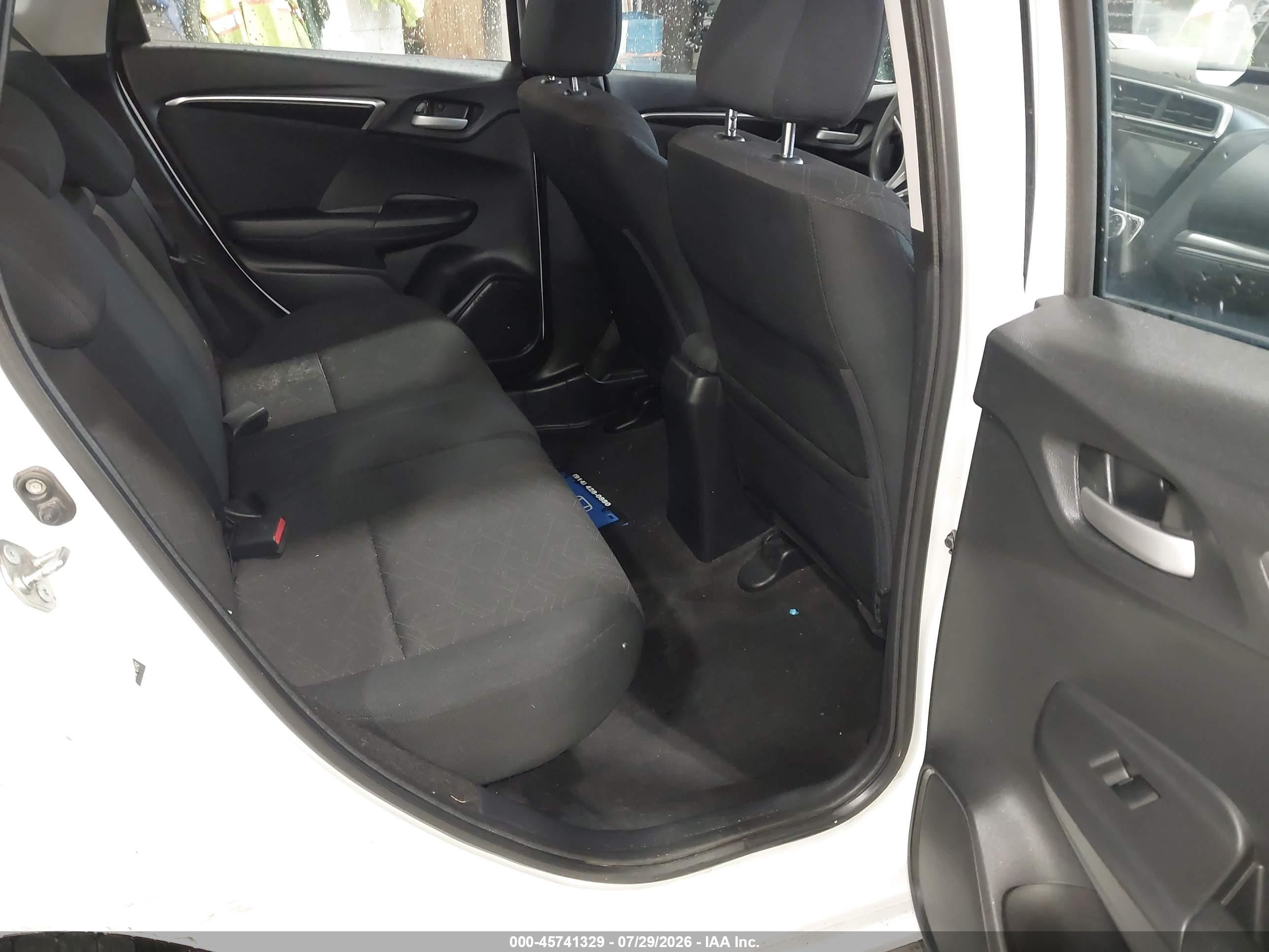 2015 Honda Fit Ex/ex-l Белый vin: 3HGGK5H80FM717747