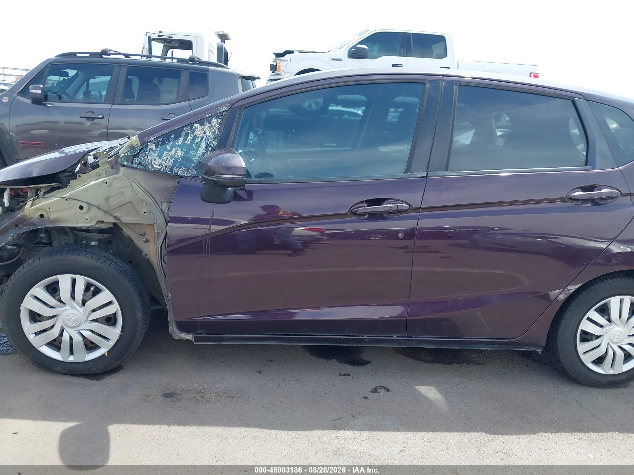 2015 Honda Fit Ex/ex-l Black vin: 3HGGK5H80FM722270
