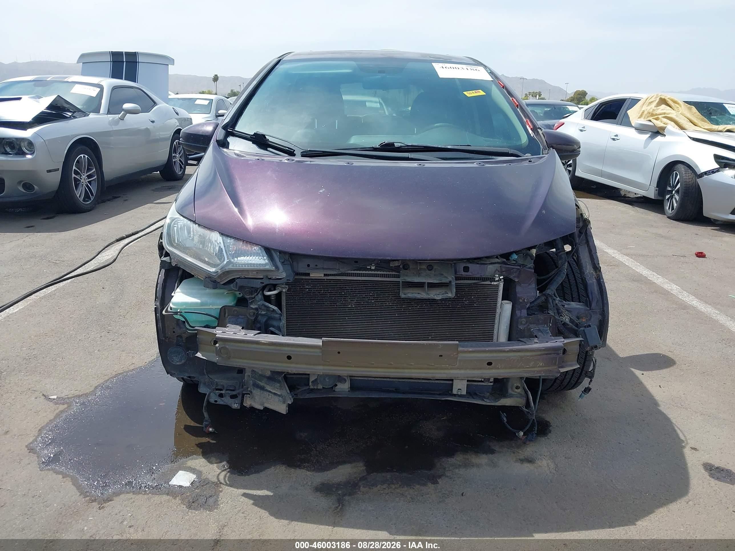 2015 Honda Fit Ex/ex-l Black vin: 3HGGK5H80FM722270