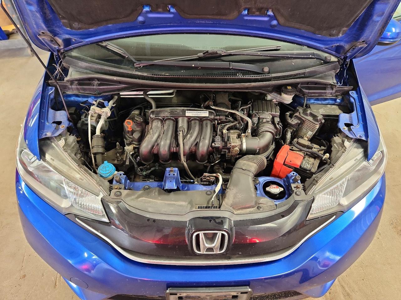 2015 Honda Fit Ex Blue vin: 3HGGK5H80FM724956