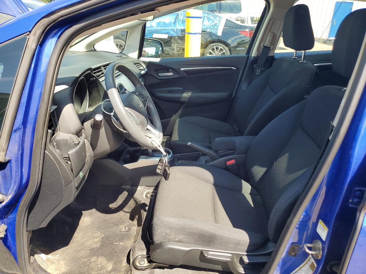 2015 Honda Fit Ex Blue vin: 3HGGK5H80FM724956