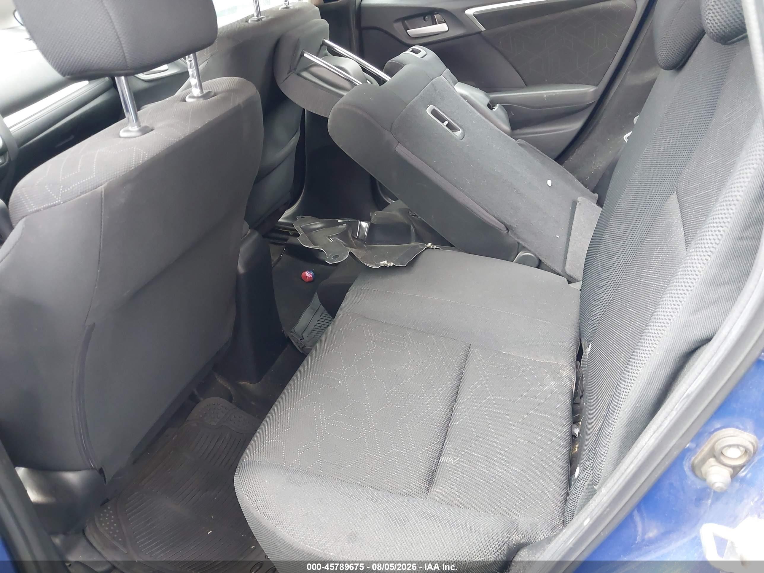 2015 Honda Fit Ex/ex-l Синий vin: 3HGGK5H80FM730143