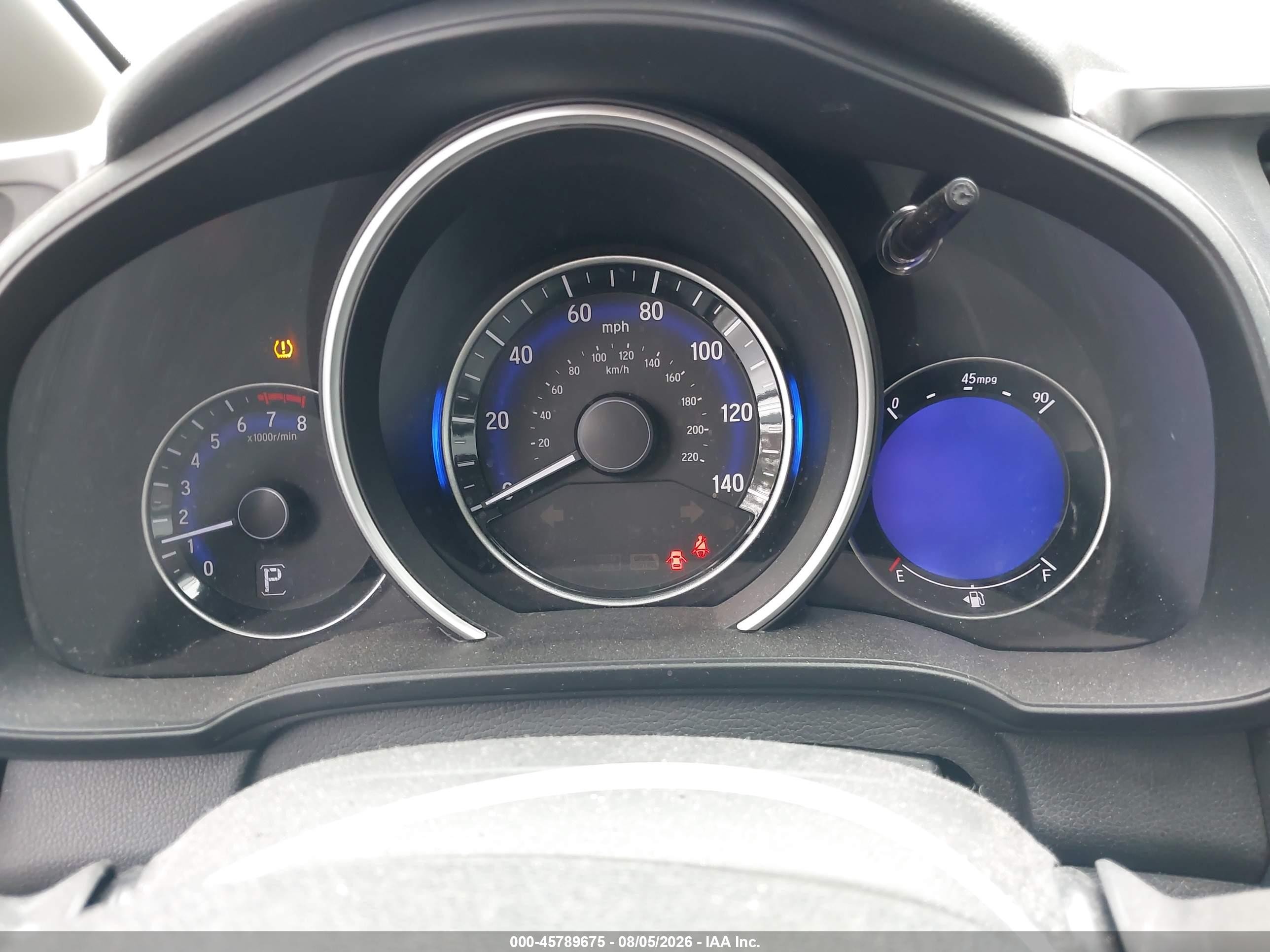 2015 Honda Fit Ex/ex-l Синий vin: 3HGGK5H80FM730143