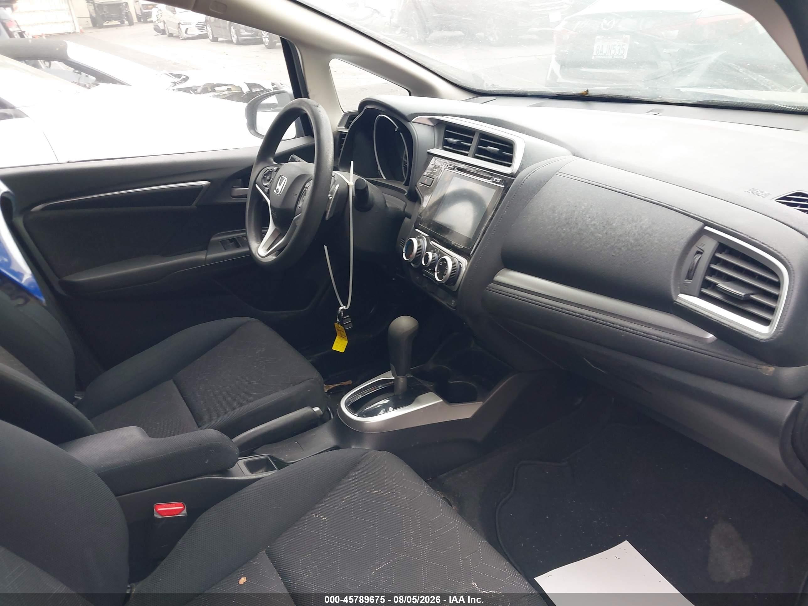 2015 Honda Fit Ex/ex-l Синий vin: 3HGGK5H80FM730143