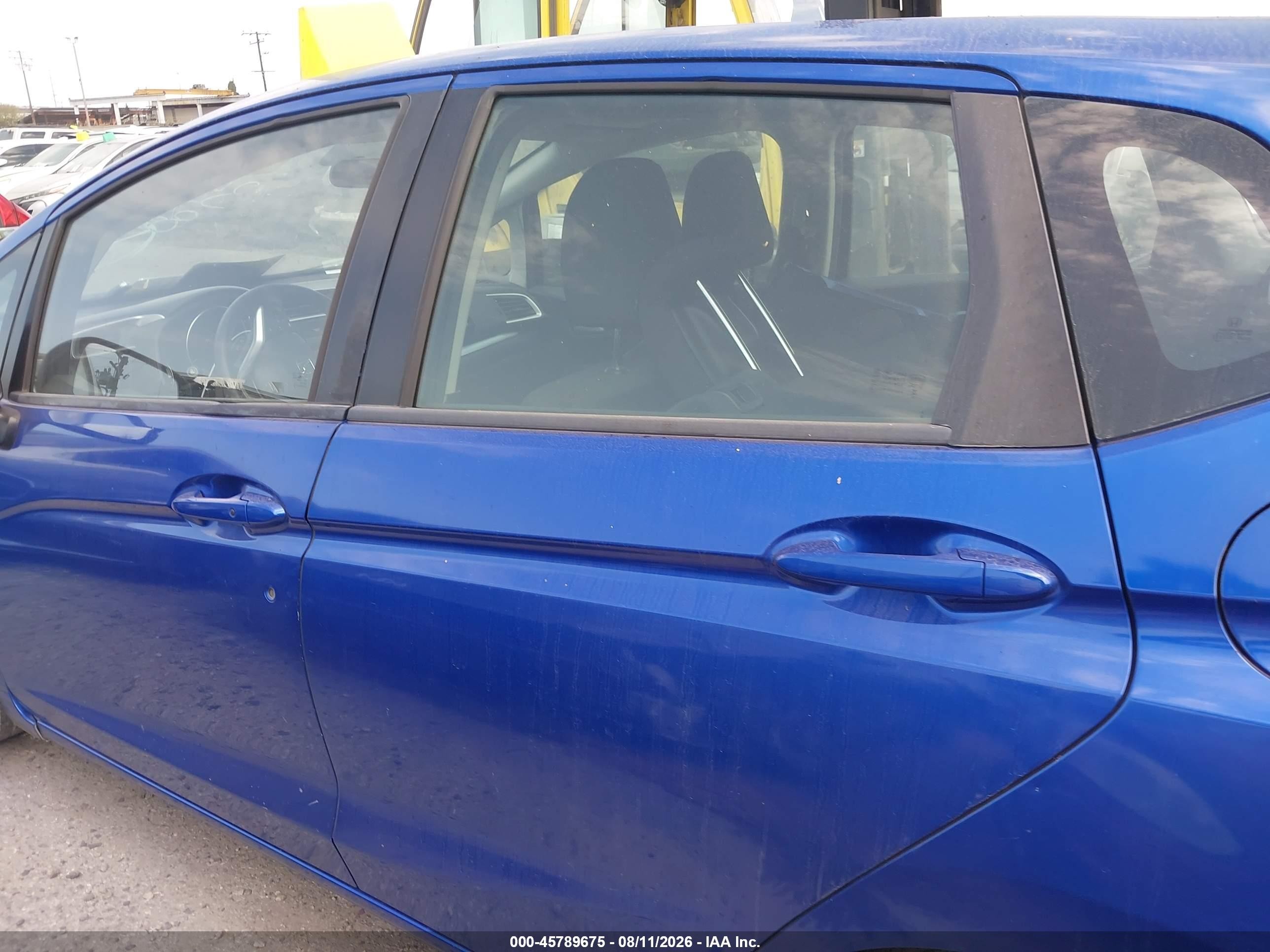 2015 Honda Fit Ex/ex-l Синий vin: 3HGGK5H80FM730143