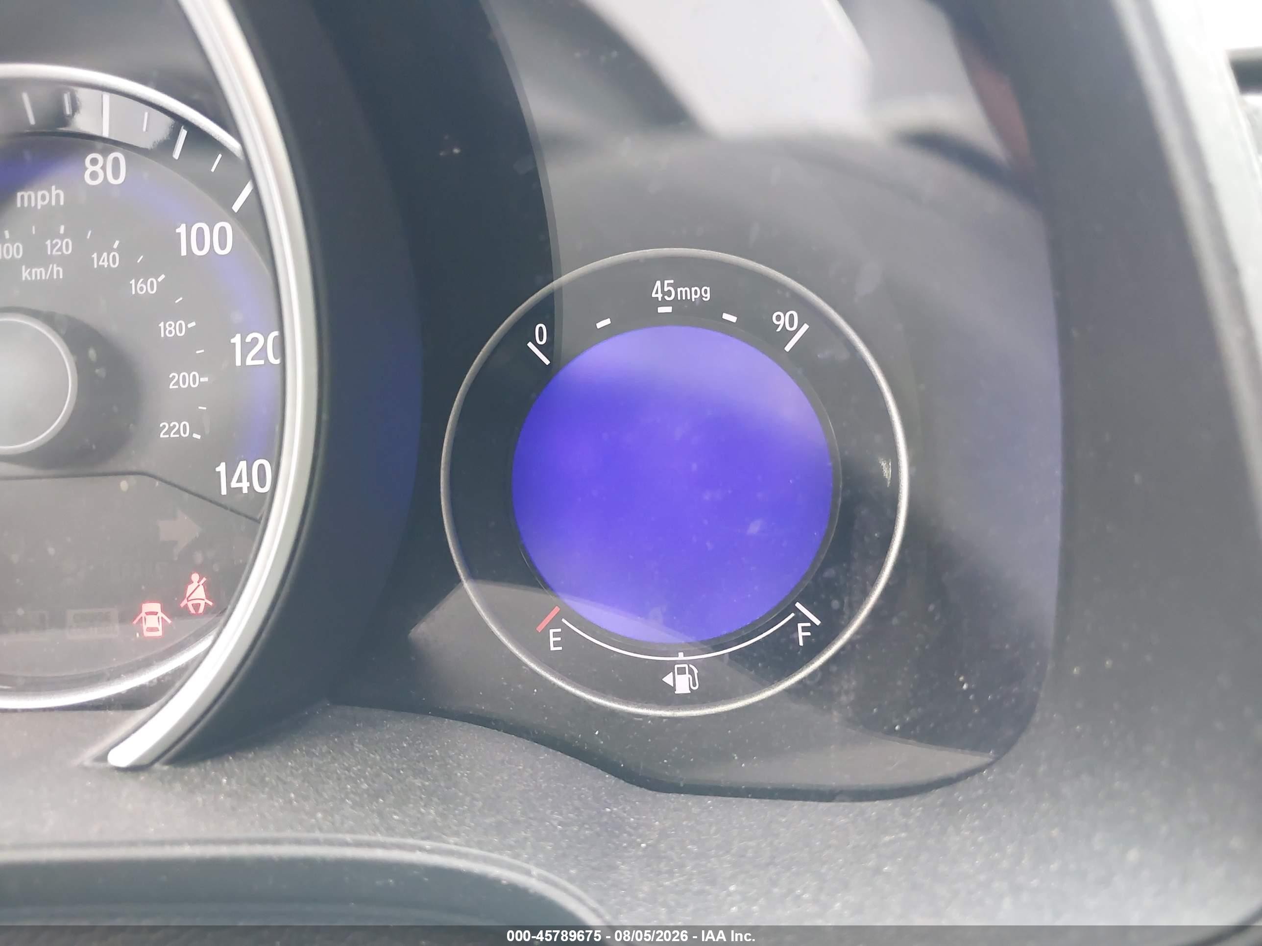 2015 Honda Fit Ex/ex-l Синий vin: 3HGGK5H80FM730143