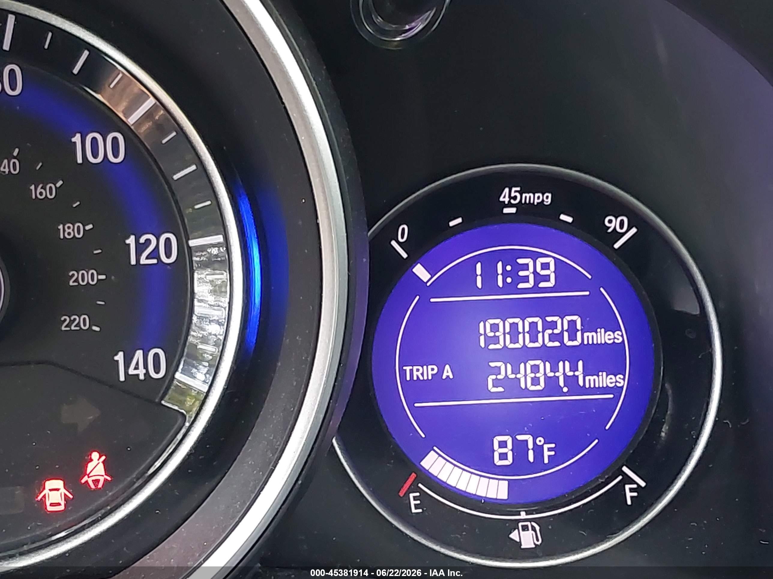 2015 Honda Fit Ex/ex-l Gray vin: 3HGGK5H80FM731650