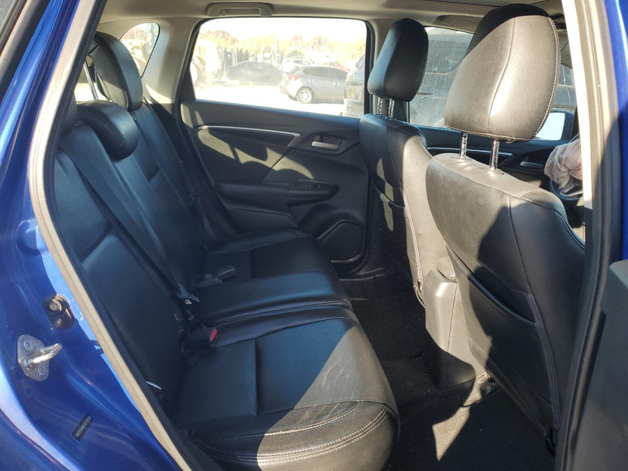 2015 Honda Fit Ex Blue vin: 3HGGK5H80FM733530