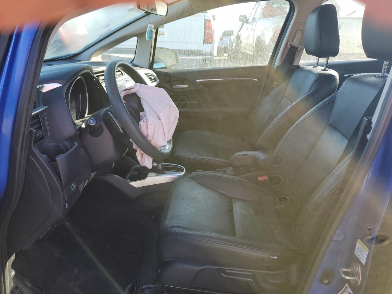 2015 Honda Fit Ex Blue vin: 3HGGK5H80FM733530
