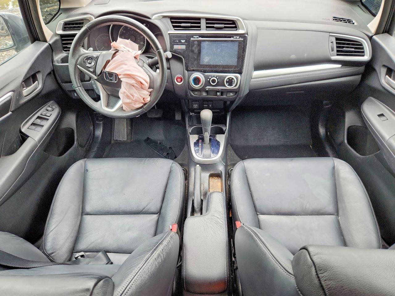 2015 Honda Fit Ex Gray vin: 3HGGK5H80FM736945