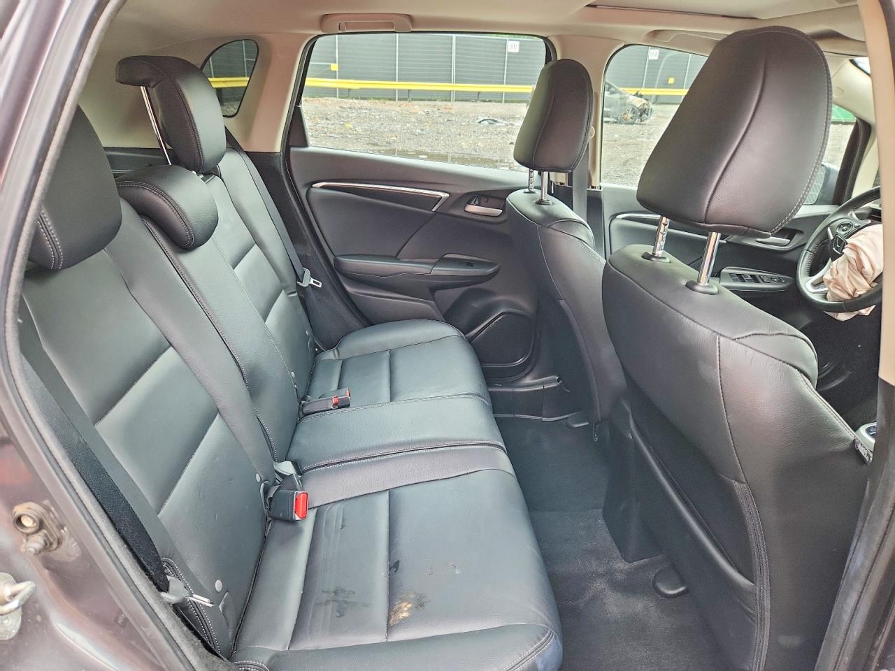 2015 Honda Fit Ex Gray vin: 3HGGK5H80FM736945