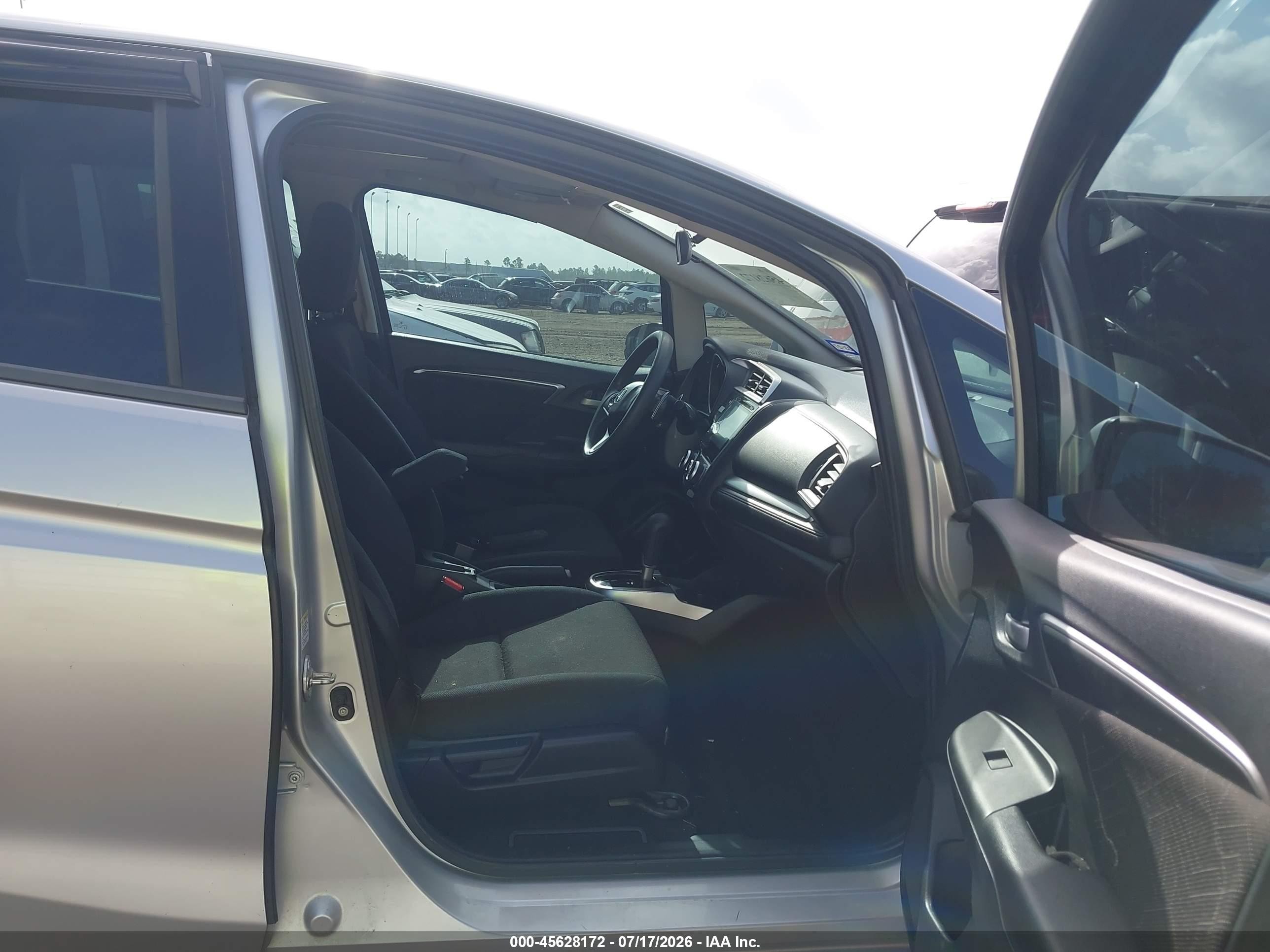 2015 Honda Fit Ex/ex-l Silver vin: 3HGGK5H80FM746035