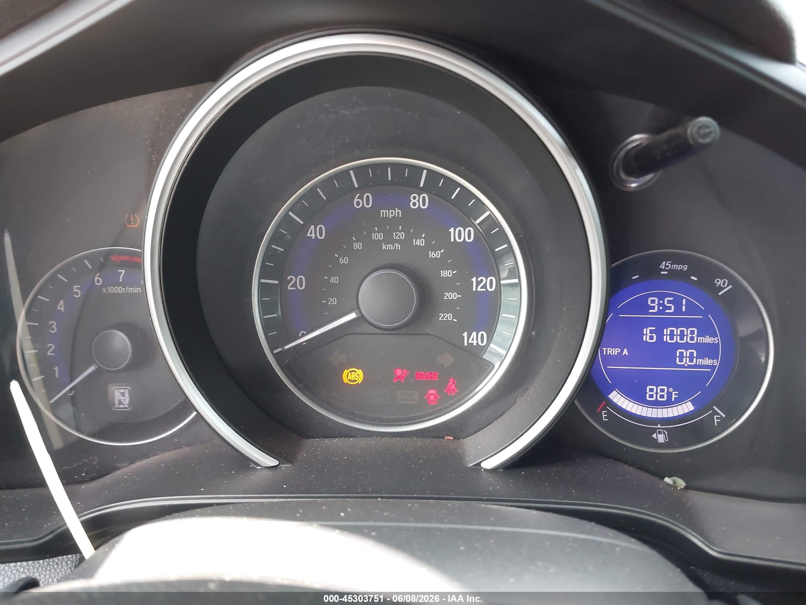 2015 Honda Fit Ex/ex-l Gray vin: 3HGGK5H80FM746813