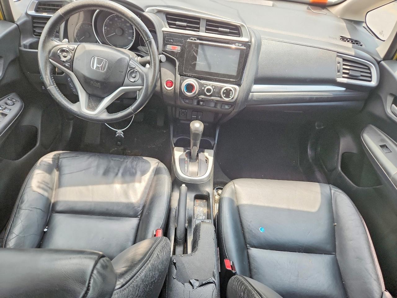 2015 Honda Fit Ex Желтый vin: 3HGGK5H80FM748013