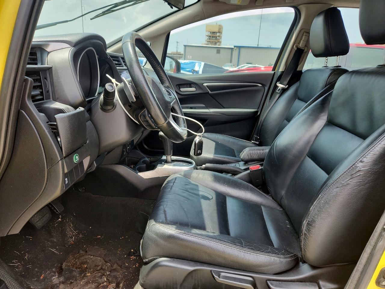 2015 Honda Fit Ex Желтый vin: 3HGGK5H80FM748013