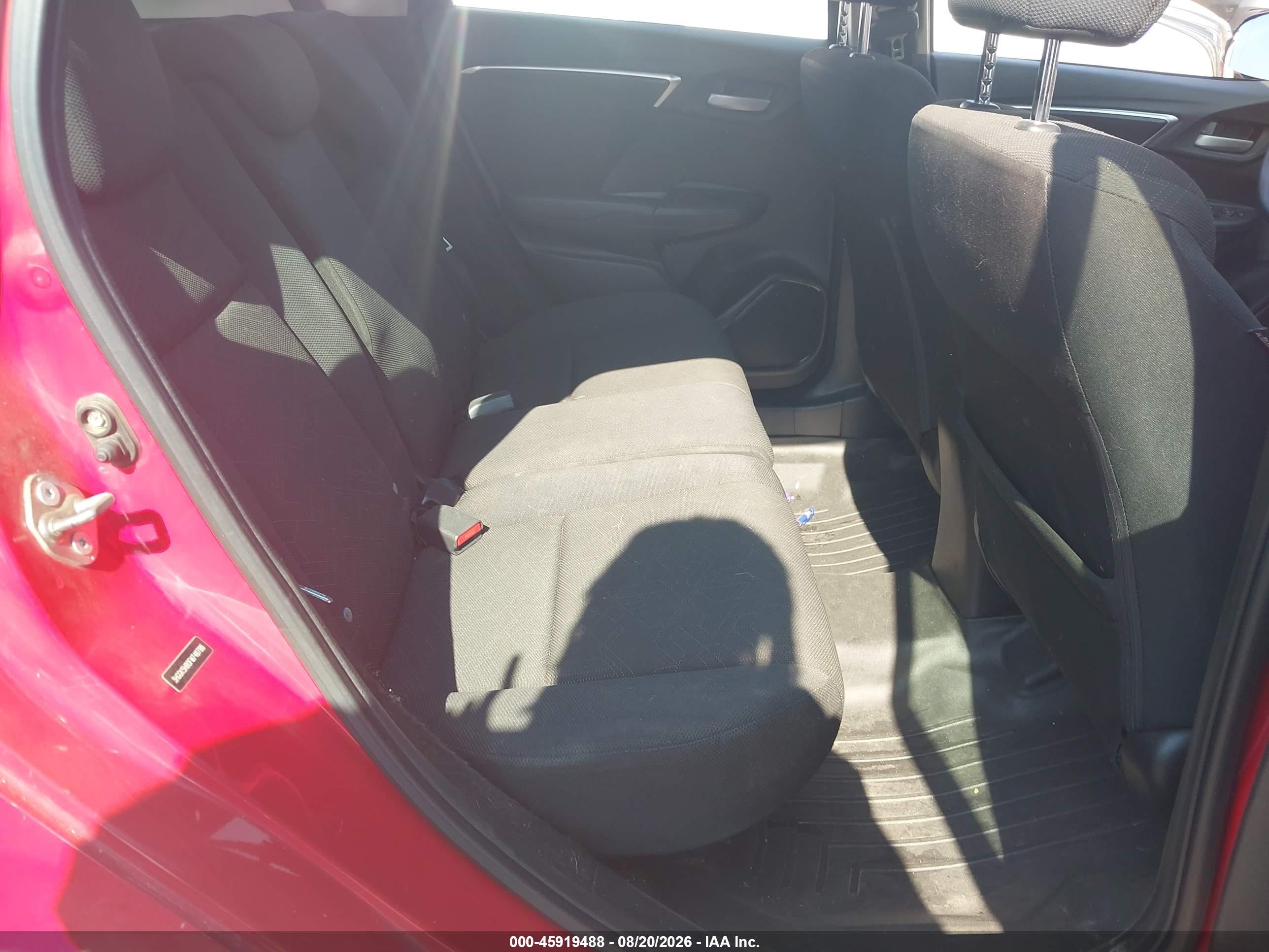 2015 Honda Fit Ex/ex-l Red vin: 3HGGK5H80FM748786