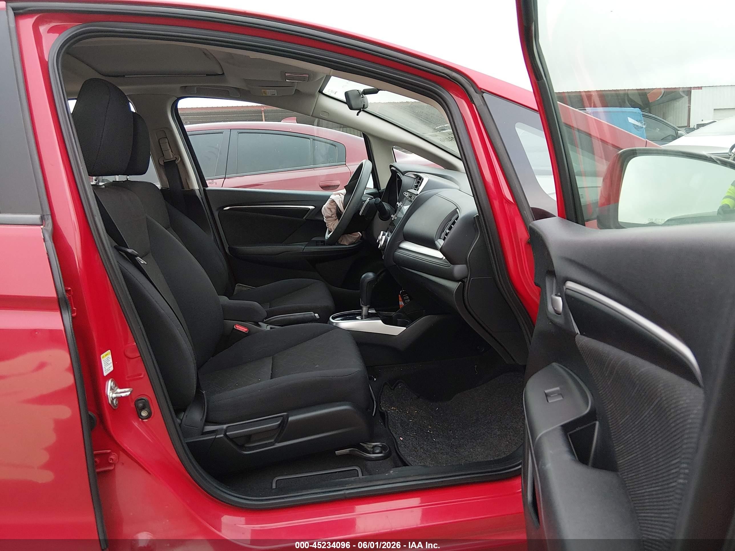 2015 Honda Fit Ex/ex-l Красный vin: 3HGGK5H80FM749839