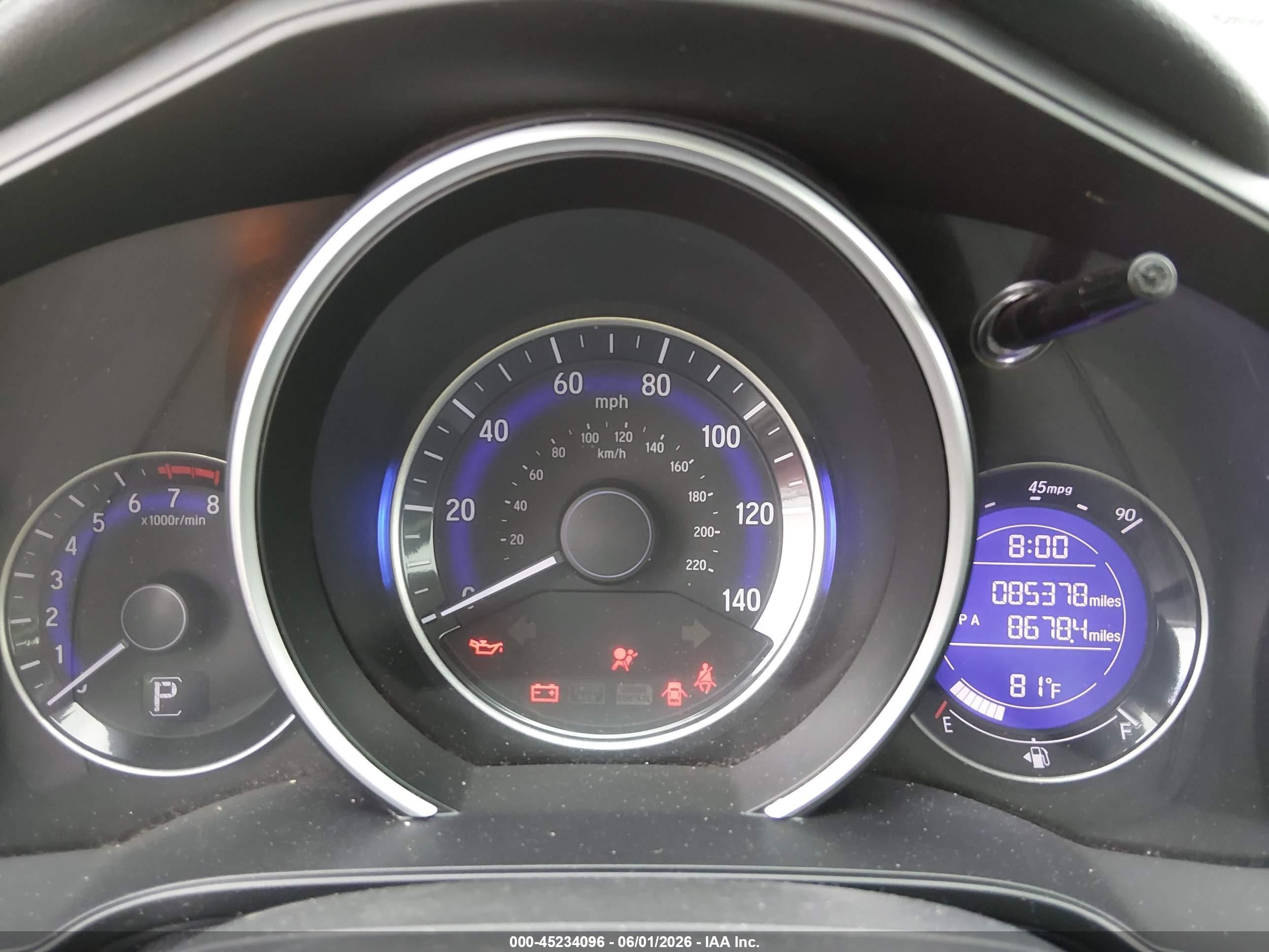 2015 Honda Fit Ex/ex-l Красный vin: 3HGGK5H80FM749839