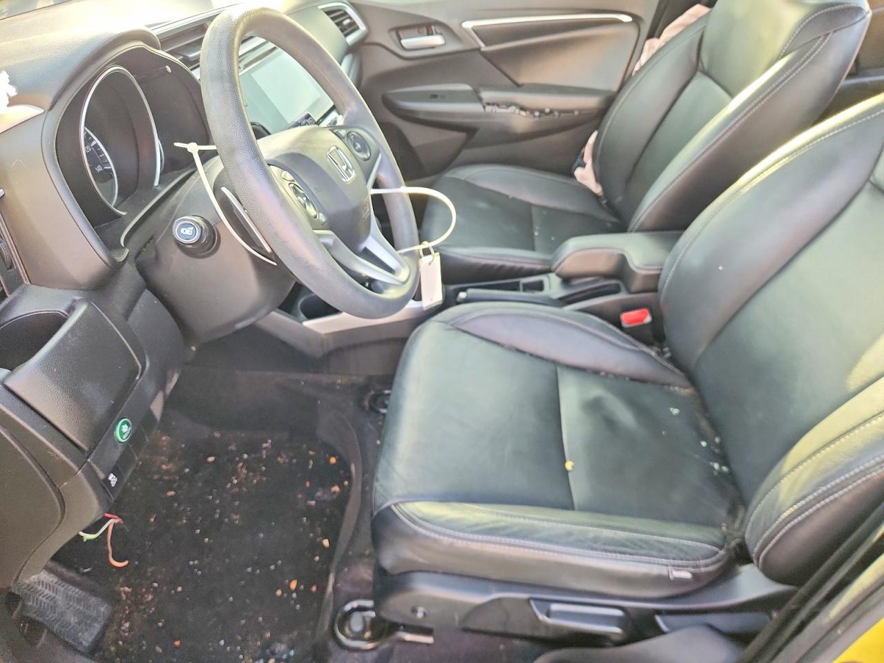 2015 Honda Fit Ex Желтый vin: 3HGGK5H80FM770528