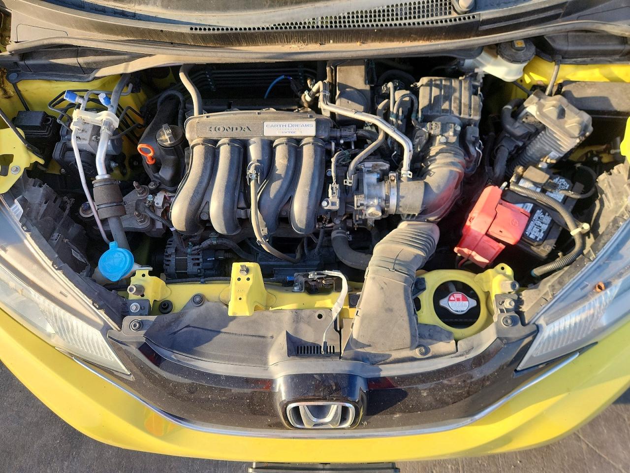 2015 Honda Fit Ex Желтый vin: 3HGGK5H80FM770528