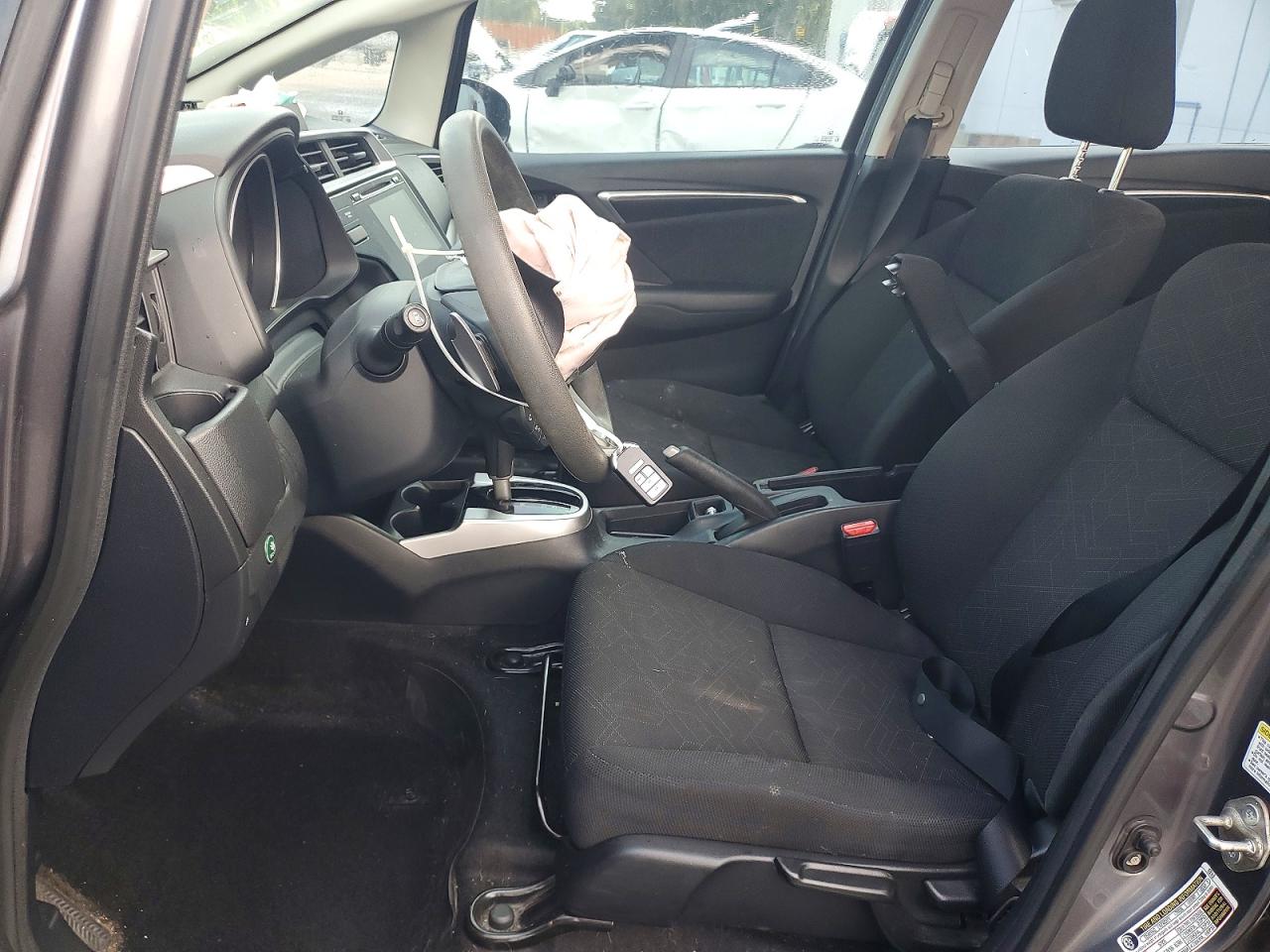 2015 Honda Fit Ex Gray vin: 3HGGK5H80FM772182