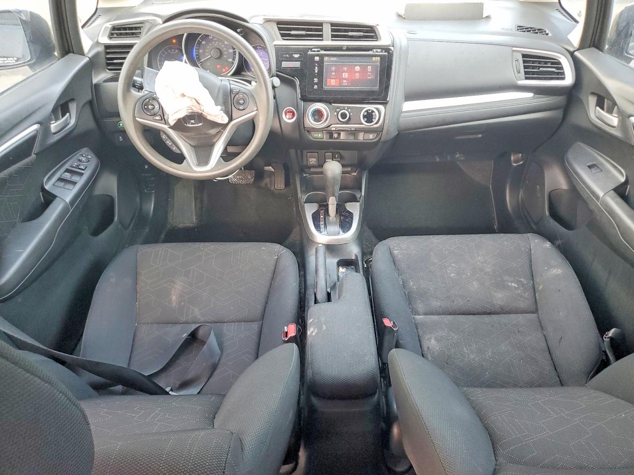 2015 Honda Fit Ex Gray vin: 3HGGK5H80FM772182