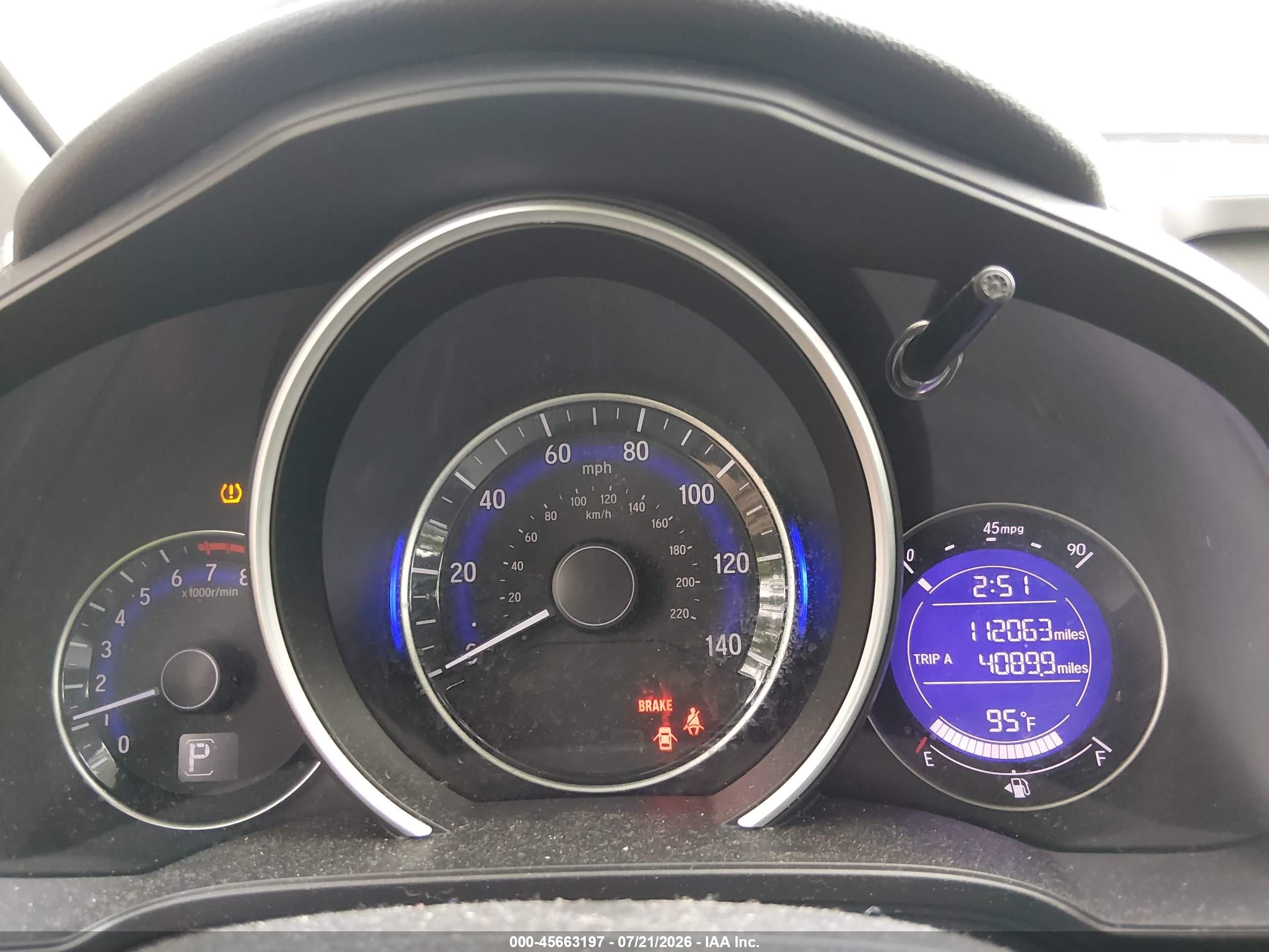 2015 Honda Fit Ex/ex-l Gray vin: 3HGGK5H80FM773140
