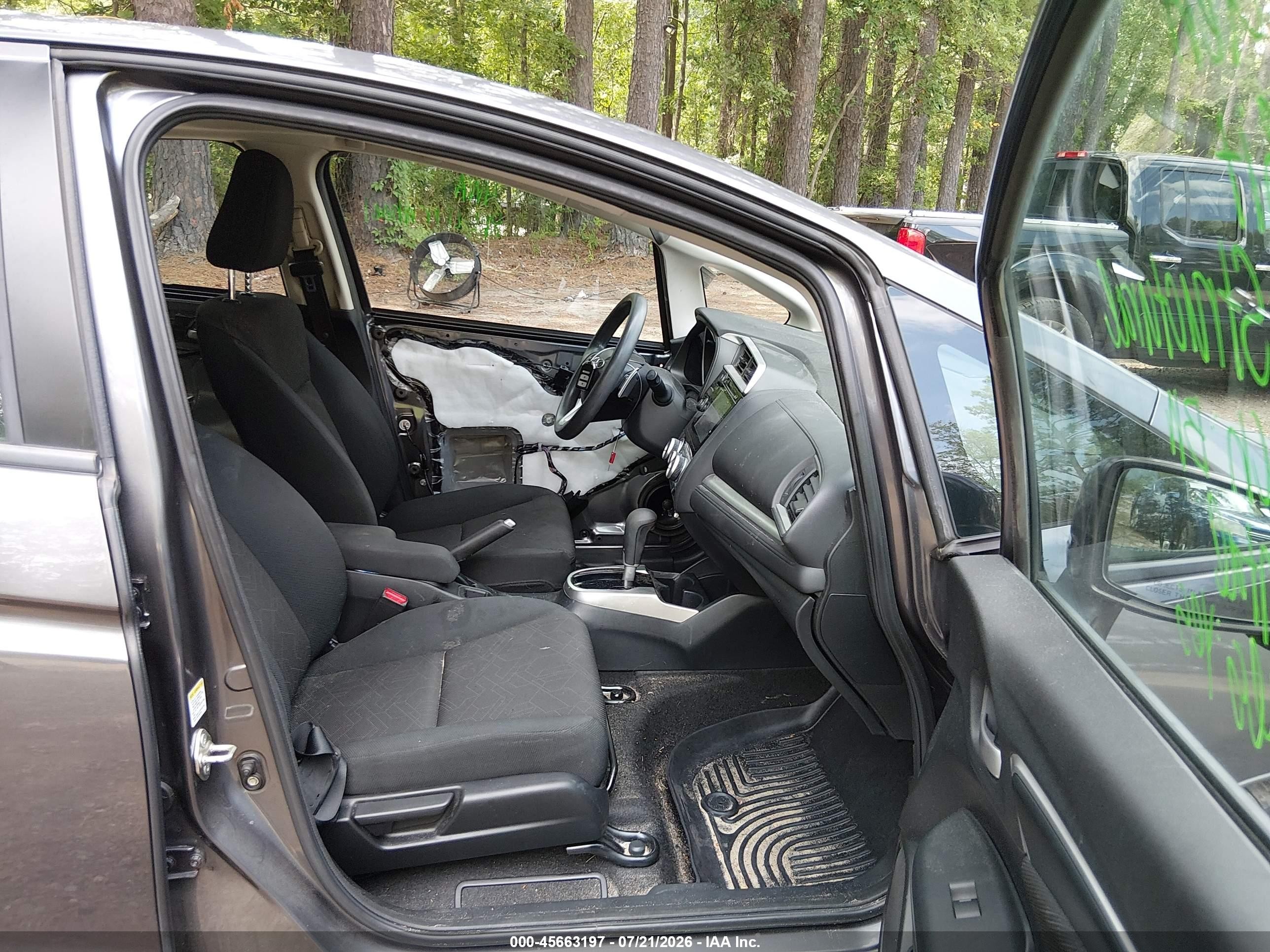 2015 Honda Fit Ex/ex-l Gray vin: 3HGGK5H80FM773140