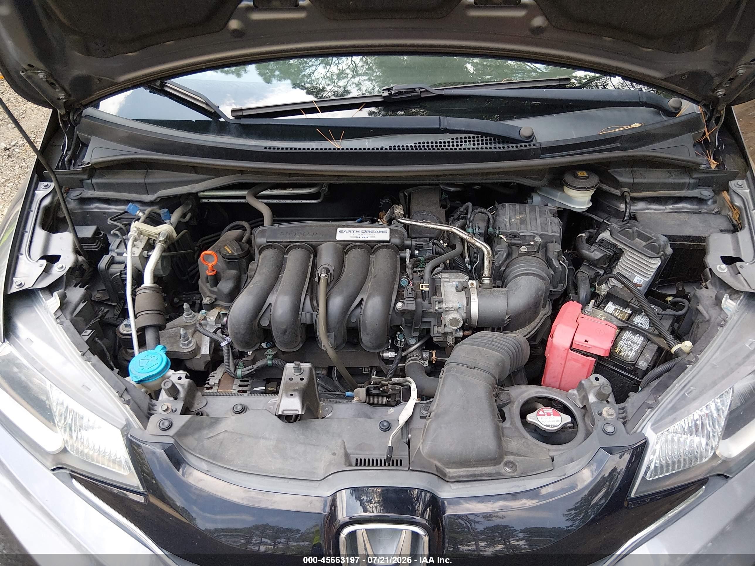 2015 Honda Fit Ex/ex-l Gray vin: 3HGGK5H80FM773140