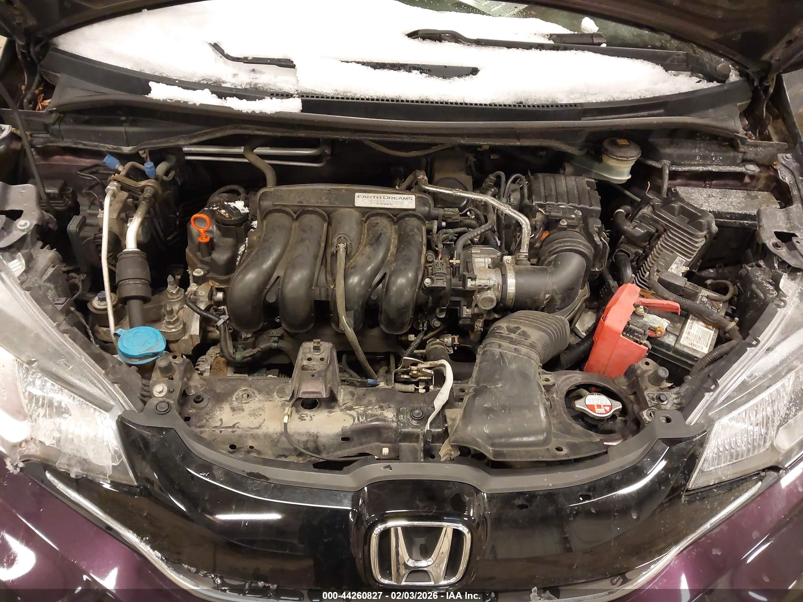 2015 Honda Fit Ex/ex-l Фиолетовый vin: 3HGGK5H80FM773560
