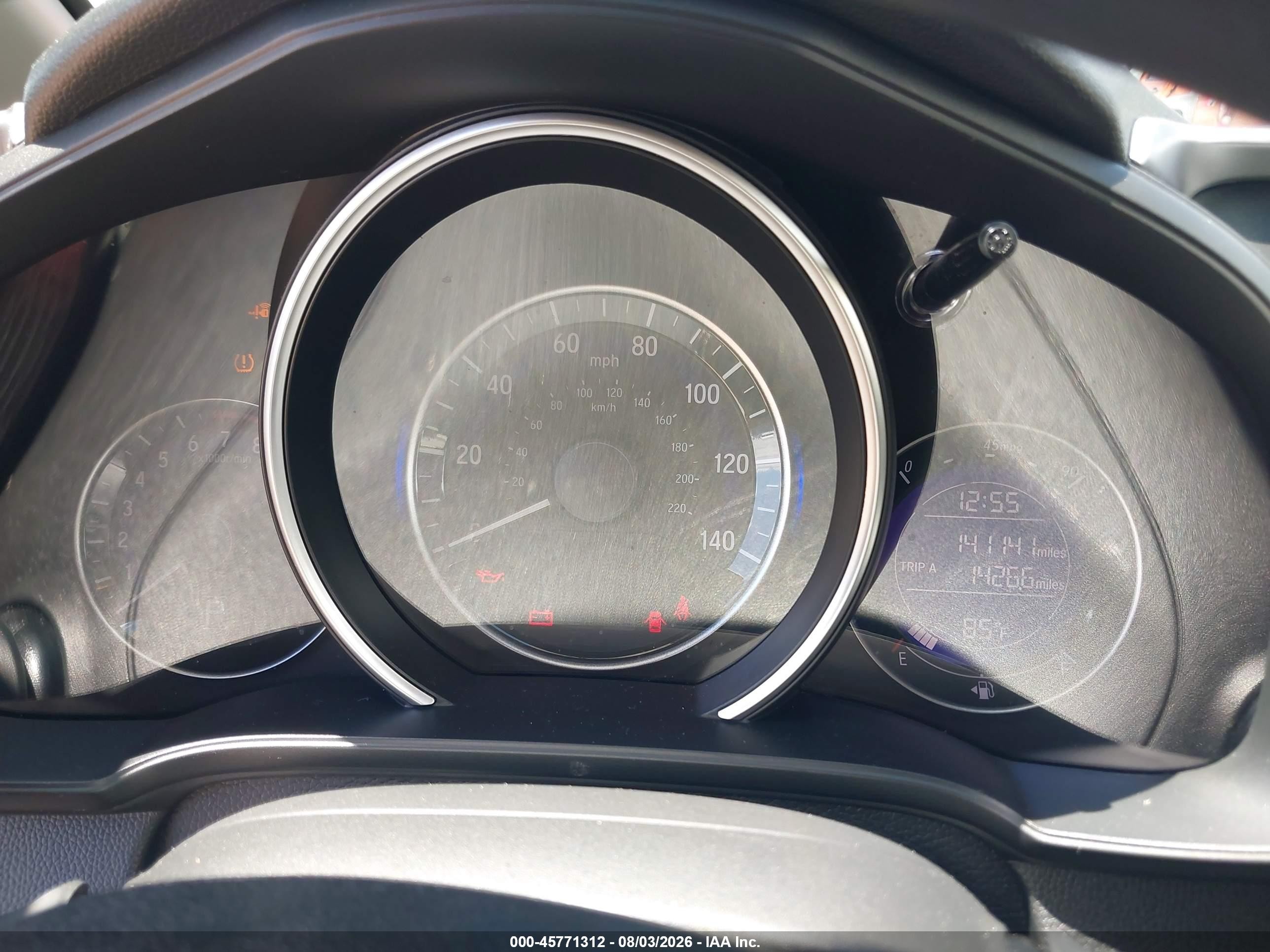 2015 Honda Fit Ex/ex-l Purple vin: 3HGGK5H80FM778418
