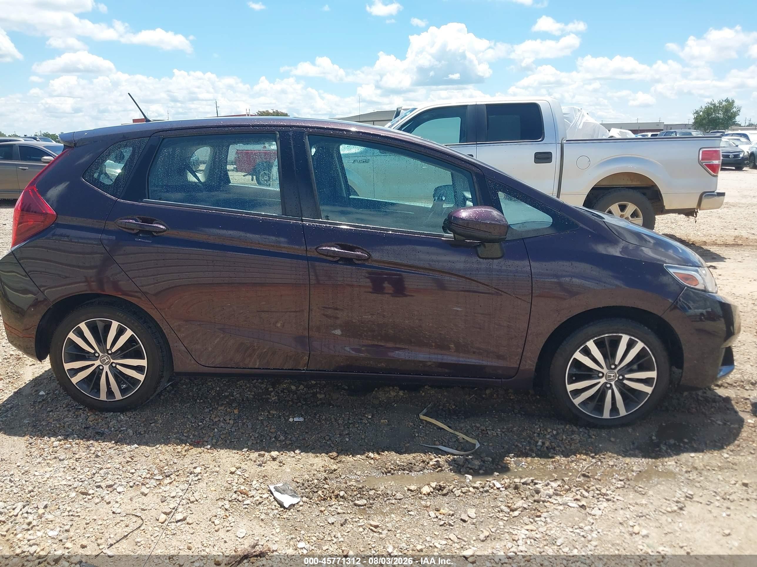 2015 Honda Fit Ex/ex-l Purple vin: 3HGGK5H80FM778418