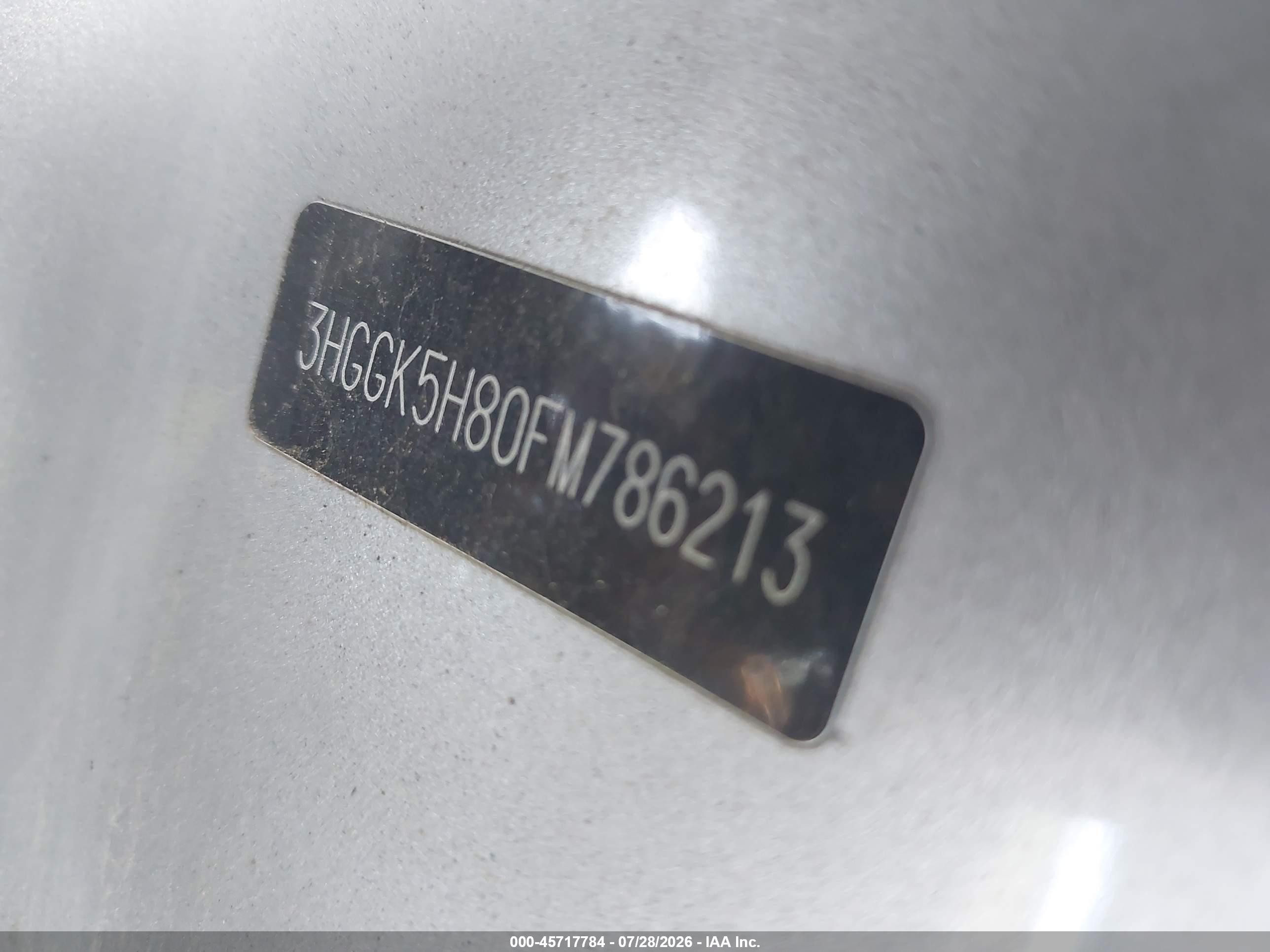 2015 Honda Fit Ex/ex-l Silver vin: 3HGGK5H80FM786213