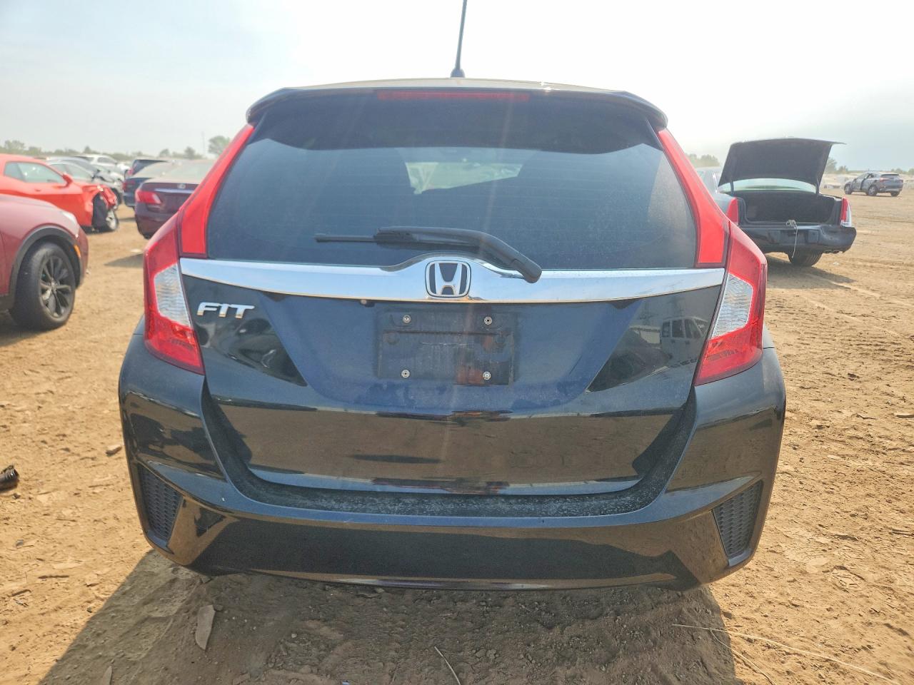 2015 Honda Fit Ex Black vin: 3HGGK5H81FM704781
