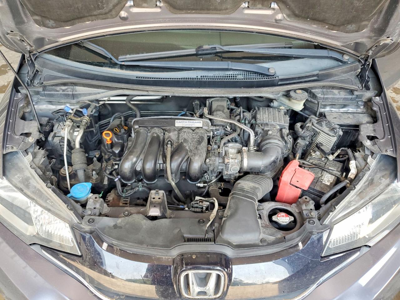 2015 Honda Fit Ex Gray vin: 3HGGK5H81FM708748