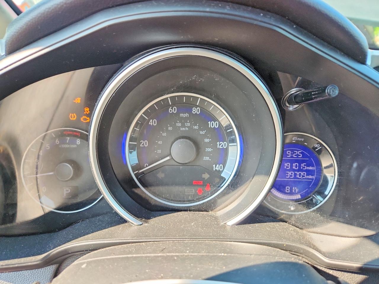 2015 Honda Fit Ex Red vin: 3HGGK5H81FM711388