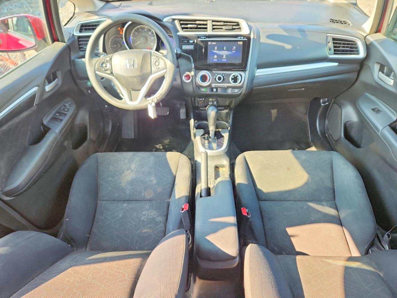 2015 Honda Fit Ex Red vin: 3HGGK5H81FM711388