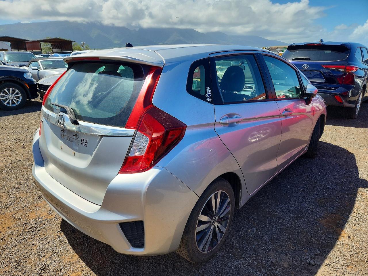 2015 Honda Fit Ex Silver vin: 3HGGK5H81FM716140