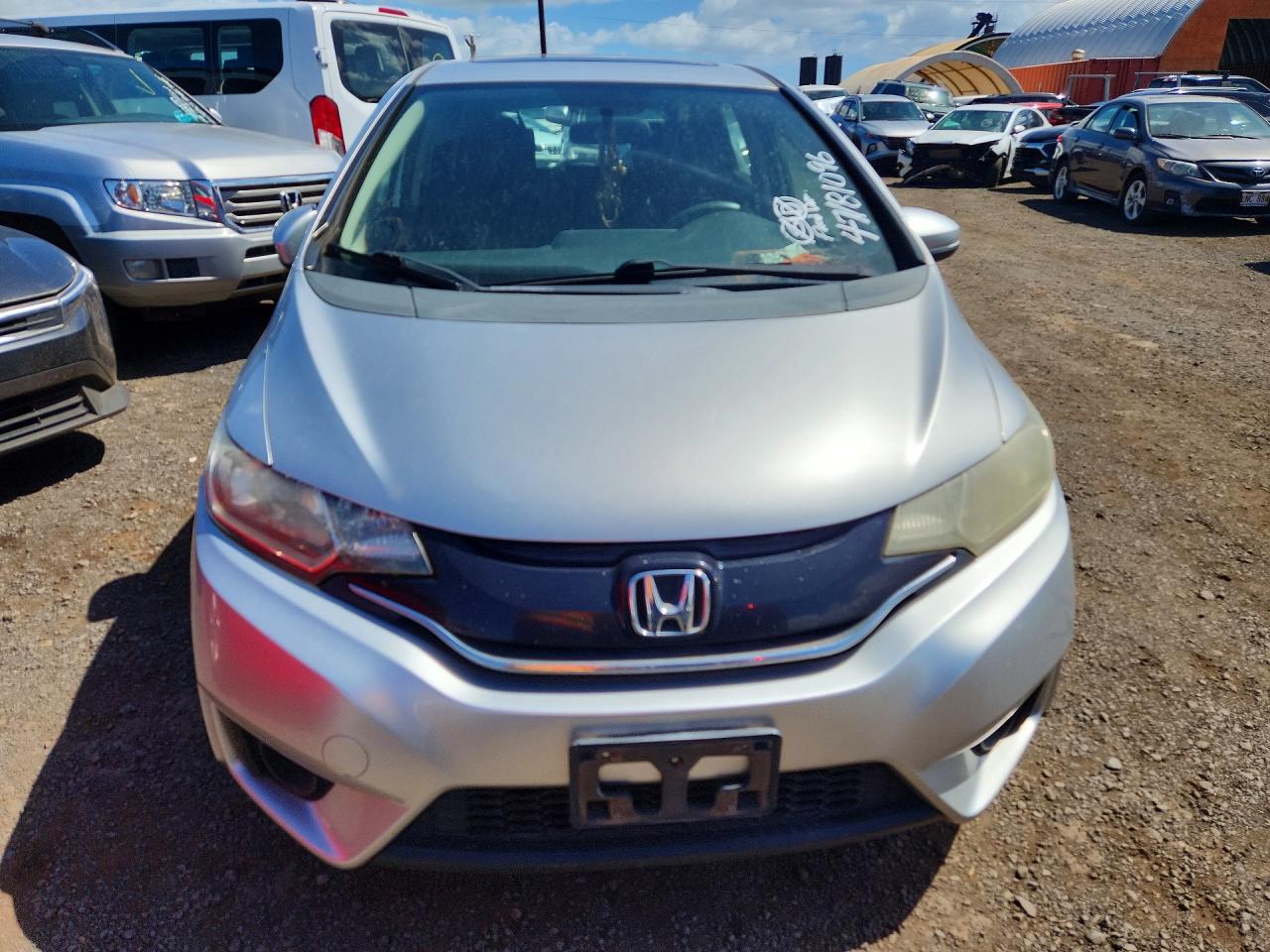 2015 Honda Fit Ex Silver vin: 3HGGK5H81FM716140
