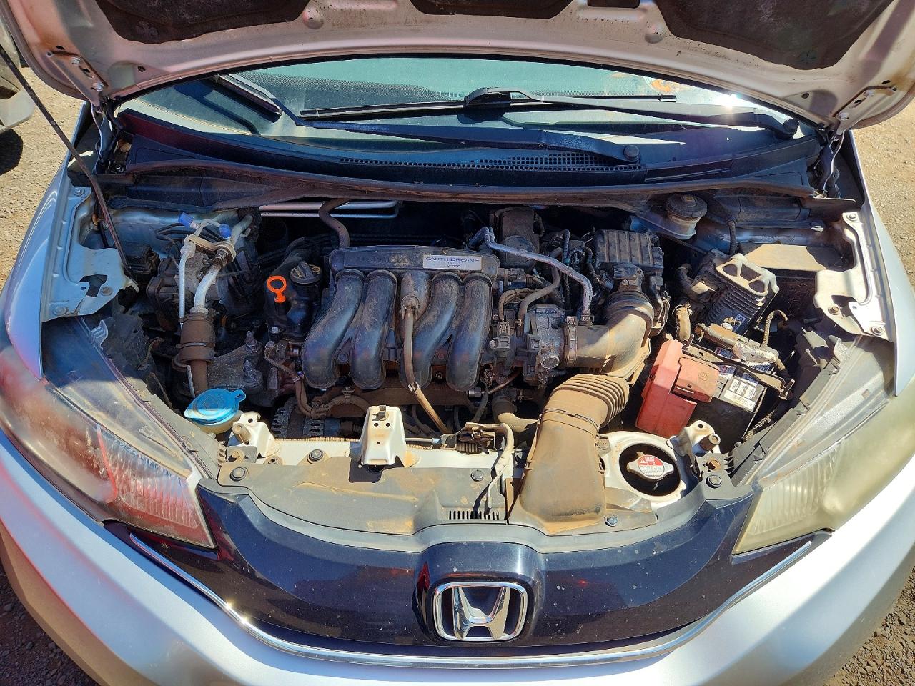 2015 Honda Fit Ex Silver vin: 3HGGK5H81FM716140