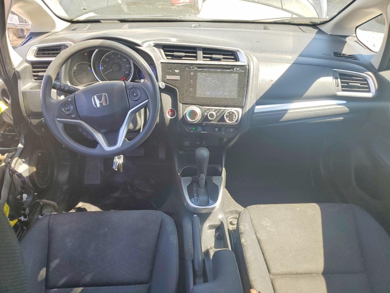 2015 Honda Fit Ex Gray vin: 3HGGK5H81FM723475