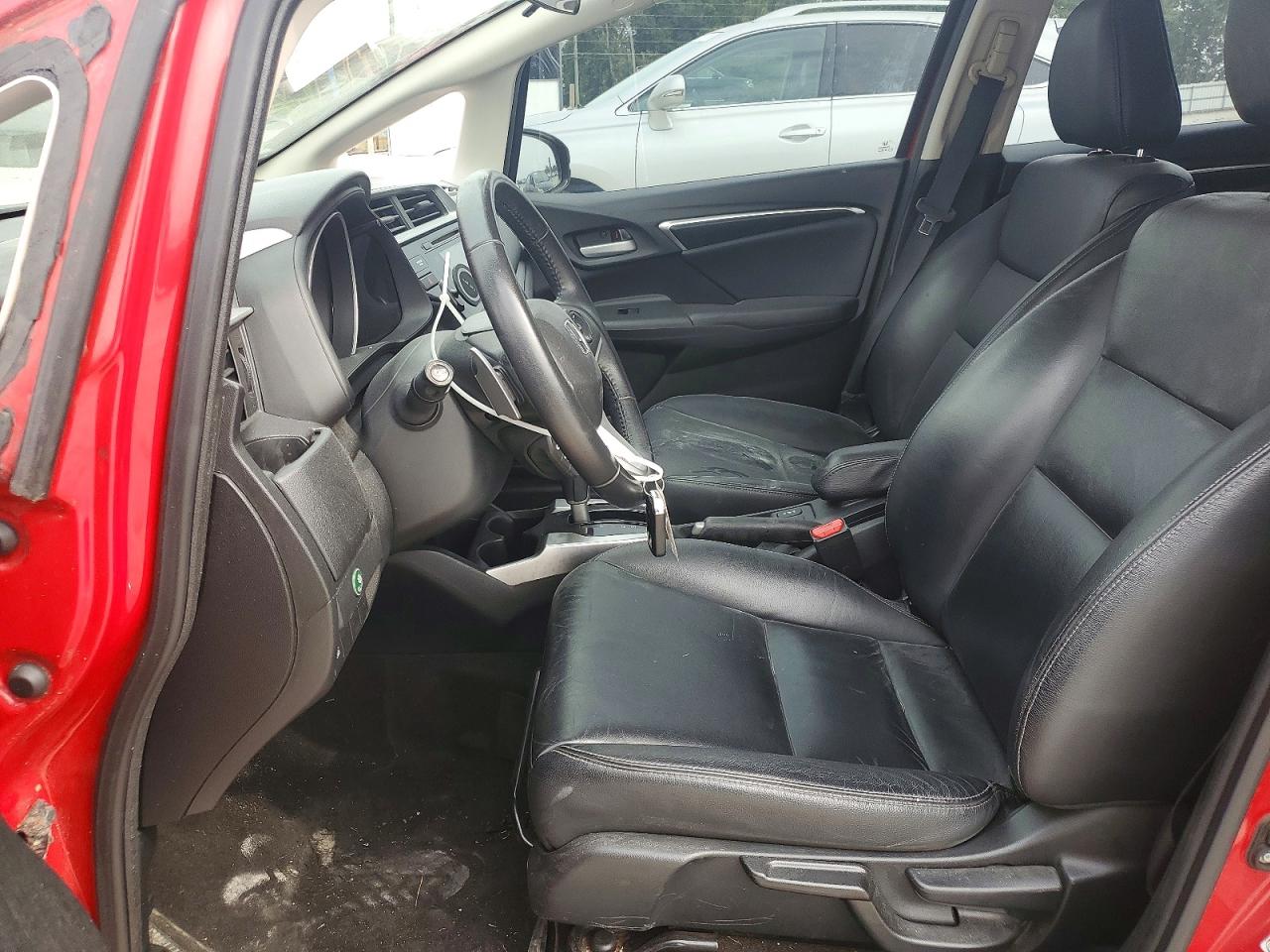 2015 Honda Fit Ex Red vin: 3HGGK5H81FM732838