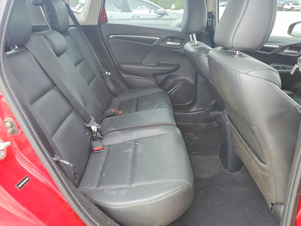 2015 Honda Fit Ex Red vin: 3HGGK5H81FM732838